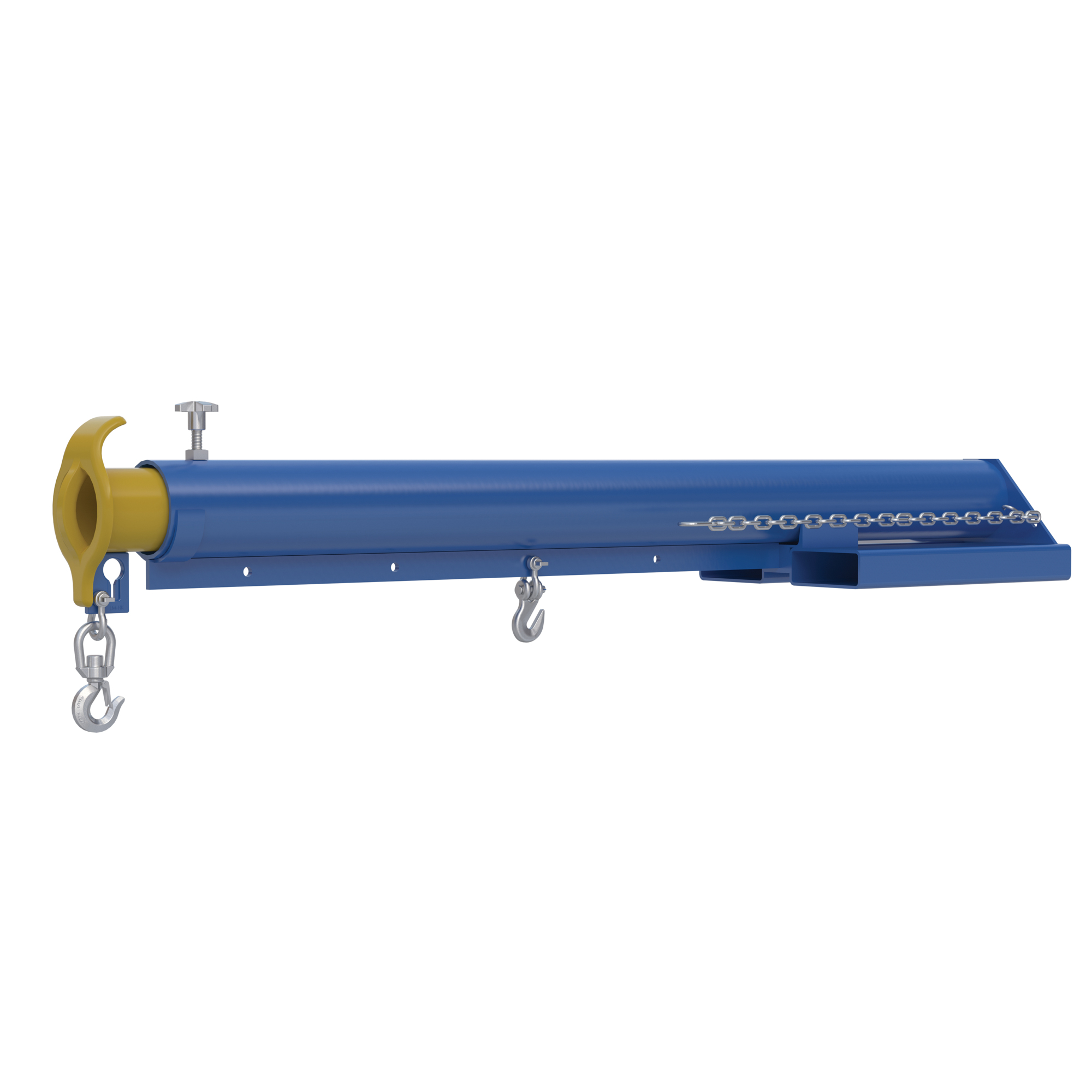 Vestil Economy Telescoping Lift Boom - 11in., 4000-Lb. Capacity, Structural Steel, Model# LM-EBT-4-11